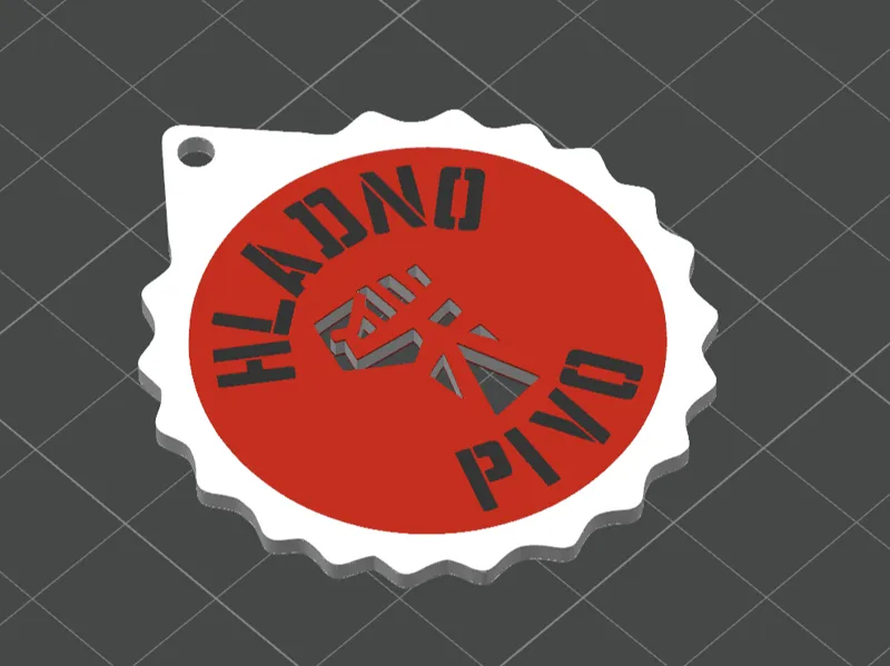 Hladno pivo keychain