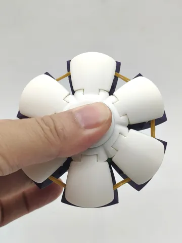 Modelo para impresión 3D: 按压旋转山竹 — vista de referencia 5