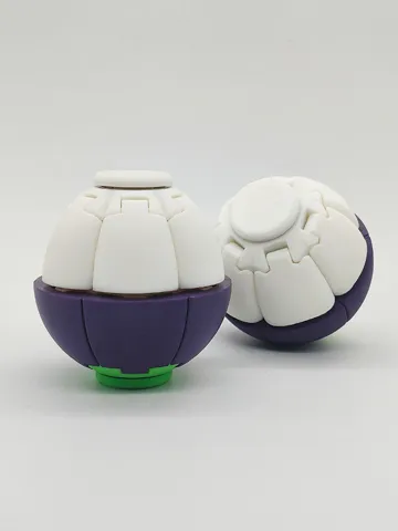 Modelo para impresión 3D: 按压旋转山竹 — vista de referencia 2