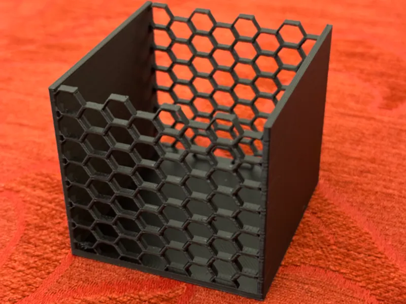 Portaoggetti - Porta Salse - Cubo Nido D'Ape