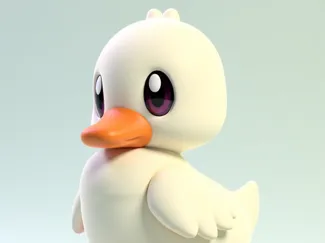 Cute Duck