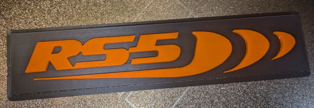 RS5 Sign by WildVapor - MakerWorld