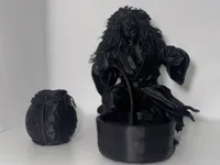 0.16mm layer, 3walls, 15% infill, adaptive layer, slow speed