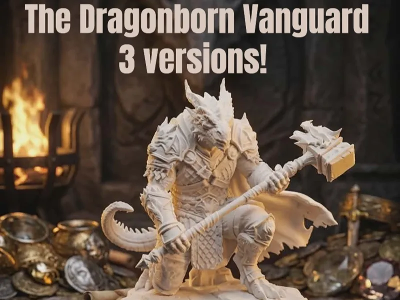The Dragonborn Vanguard - War-Hammer Edition