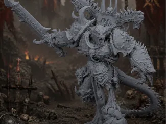 Daemon Duke of the Dark Pantheon Demon Warlord