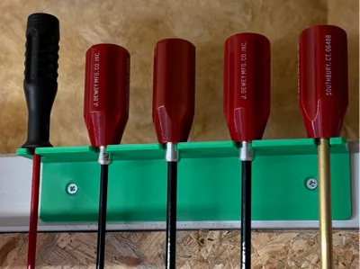 Cleaning rod holder for Dewey cleaning rods