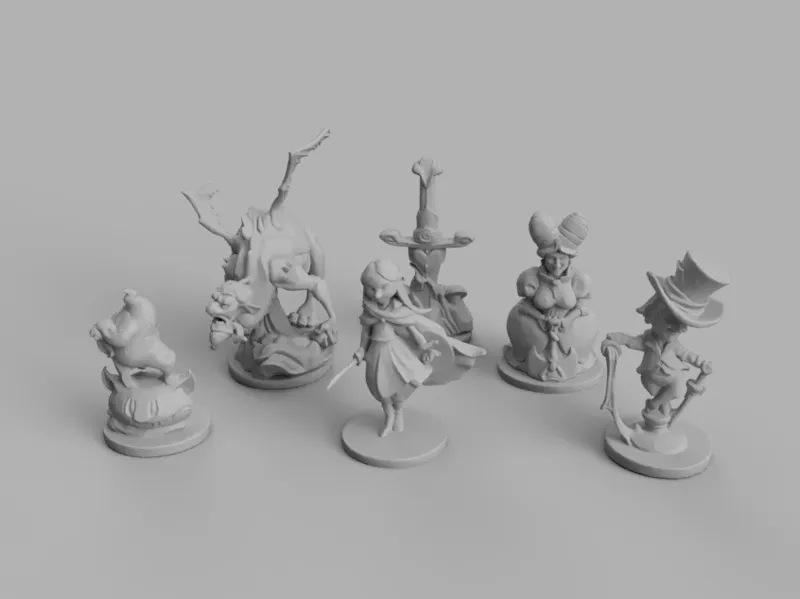 Wonderland's War Figuren Deluxe-Edition 