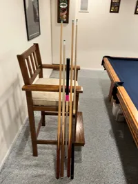 Support pour queue de billard courte (jump cue) — photo 8
