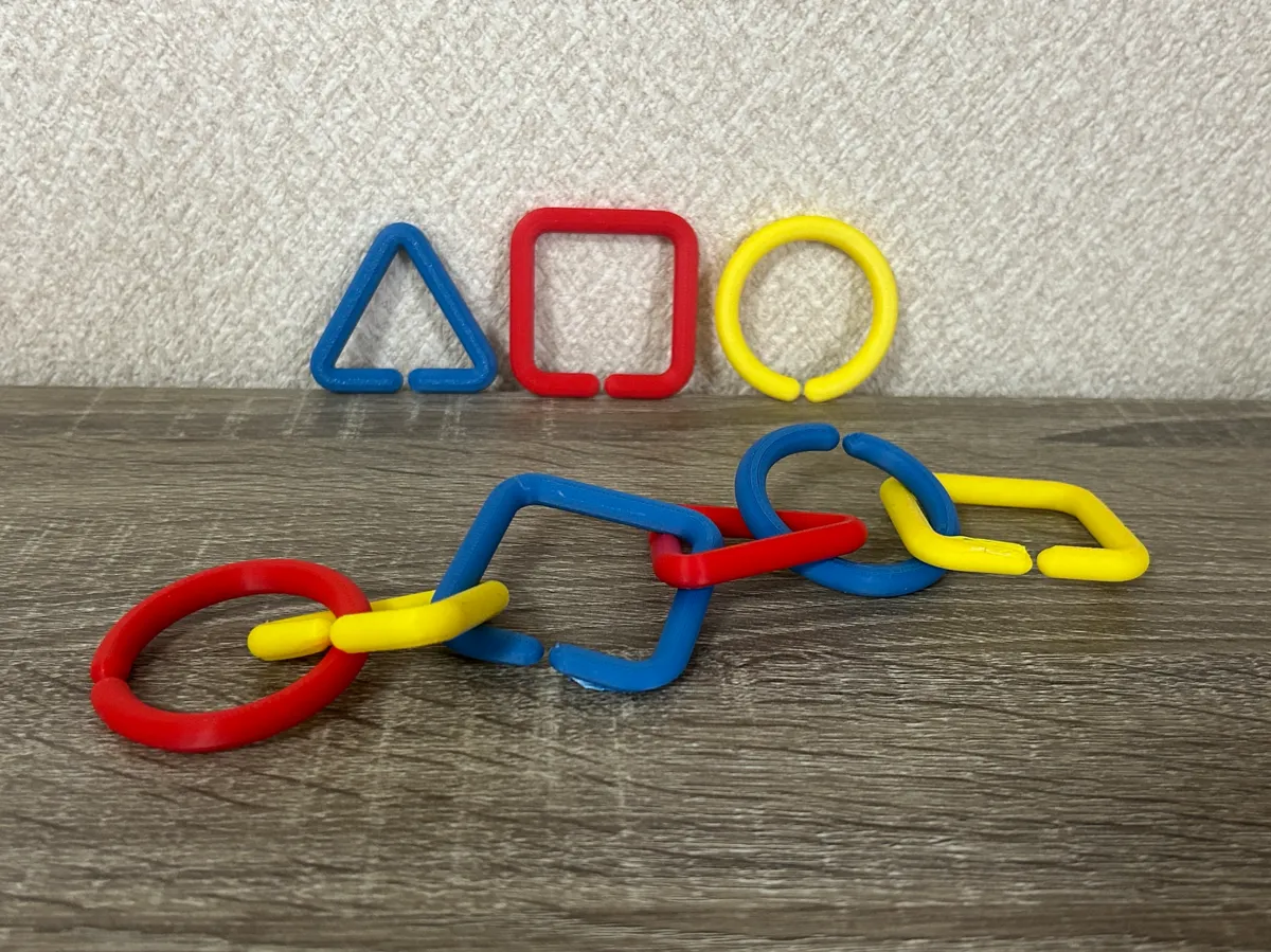 Chain Ring_Geometry - Free 3D Print Model - MakerWorld