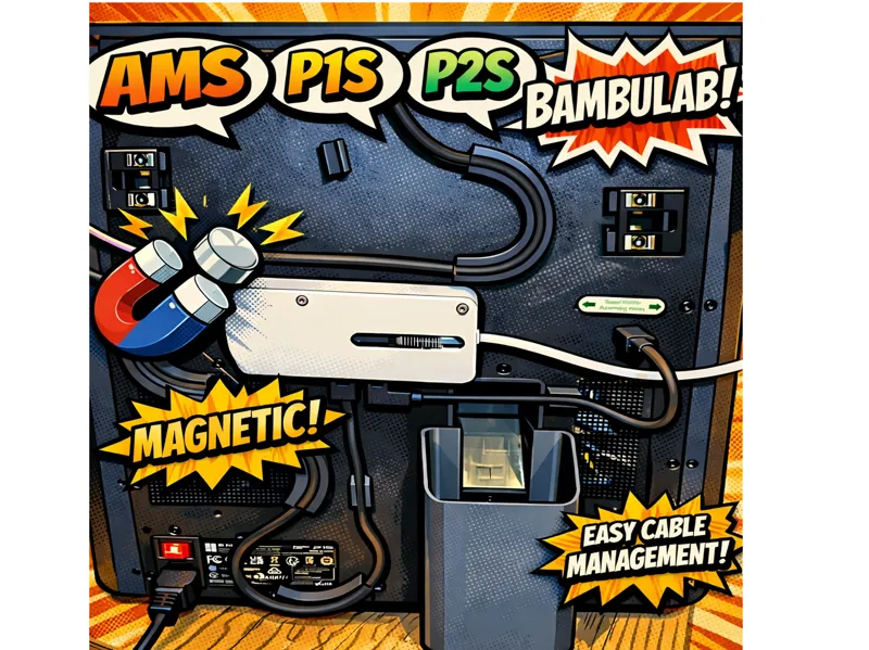 Cable Organizer- X1- P1S - P1P