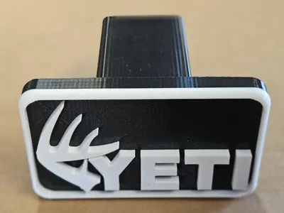 Yeti Trailer Hitch Cover 2''