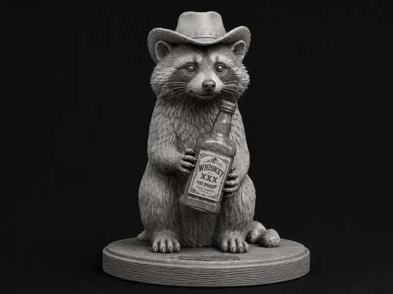 WHISKEY RACCOON Erling Haalands World Cup Souvenir