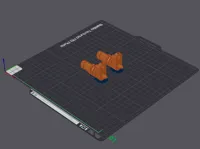 0.2mm layer, 5 walls, 50% infill (improved orientation)