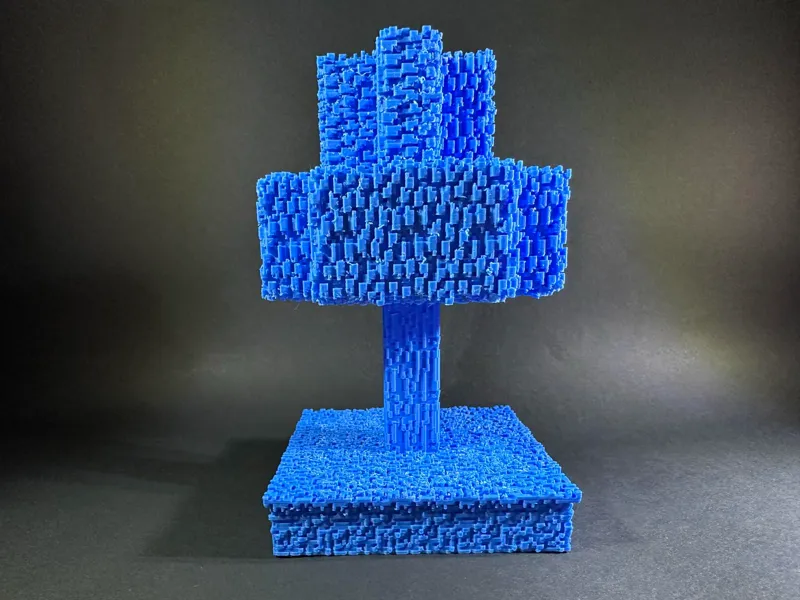 Relief Minecraft Oak