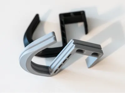 Under Desk Headphone Stand ,Prints in 40 min 
