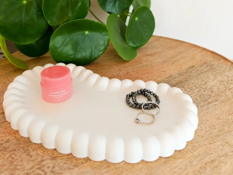 Buble organic side tray