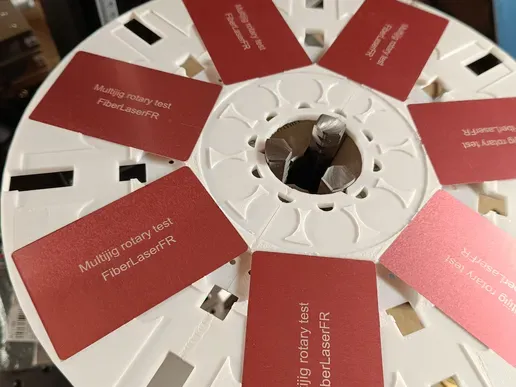 Multi-Purpose Rotary Jig for Fiber CO₂ Galvo Laser