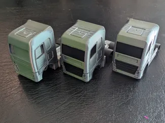 HO/1:87 scale modular sleeper euro cab  (NO AMS)