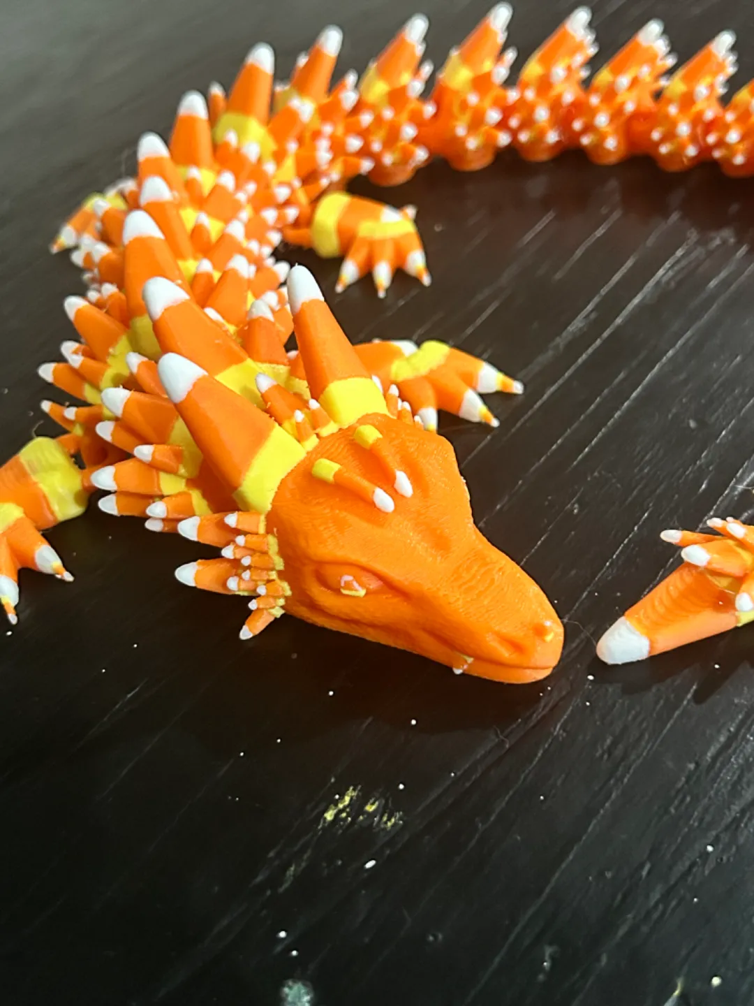 Candy Corn Dragon Halloween view 4