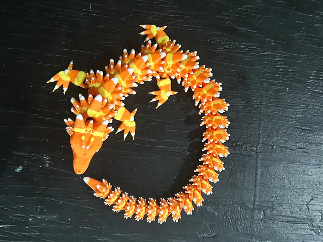 Candy Corn Dragon Halloween view 2