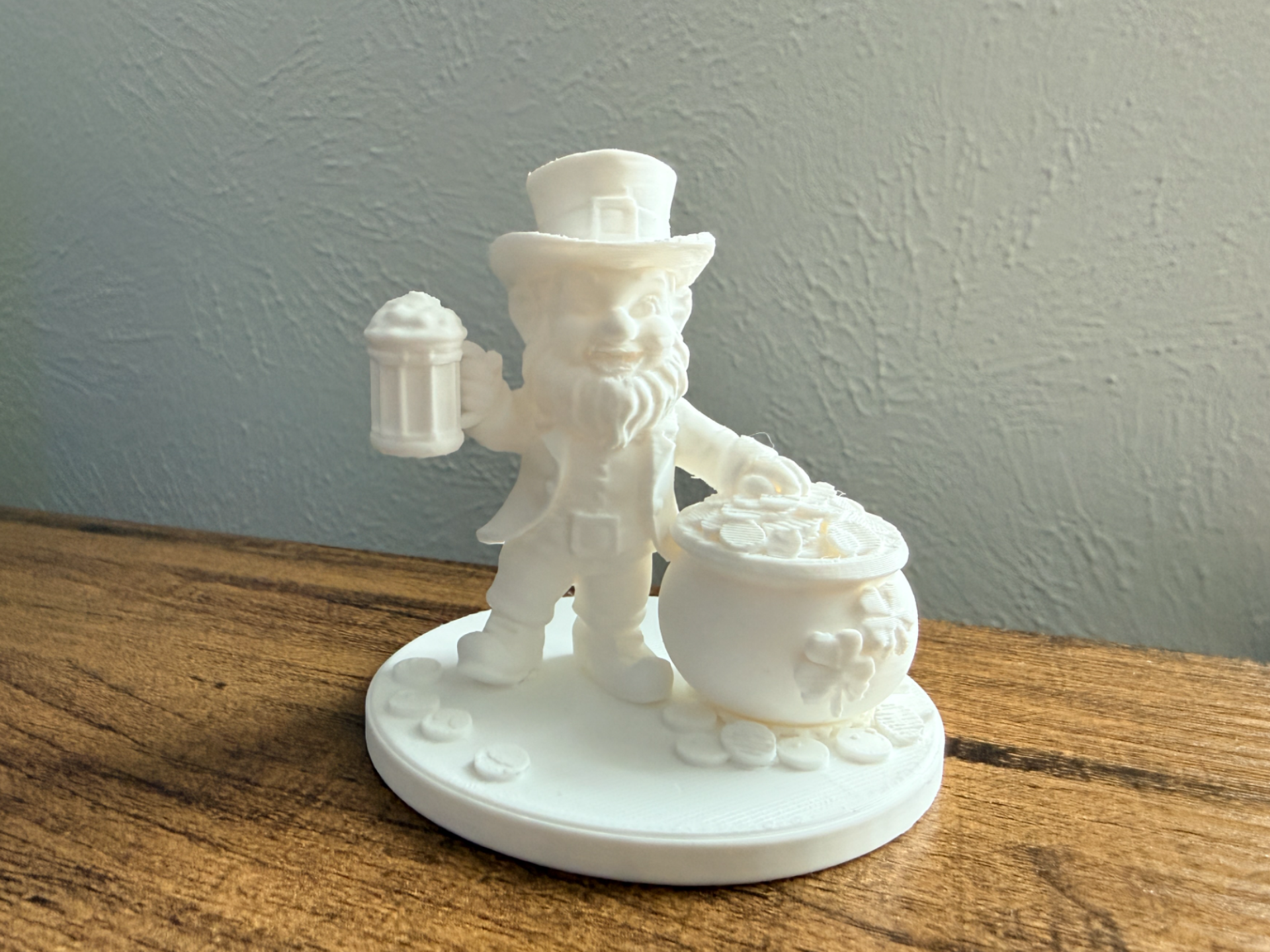 Leprechaun with Pot of Gold