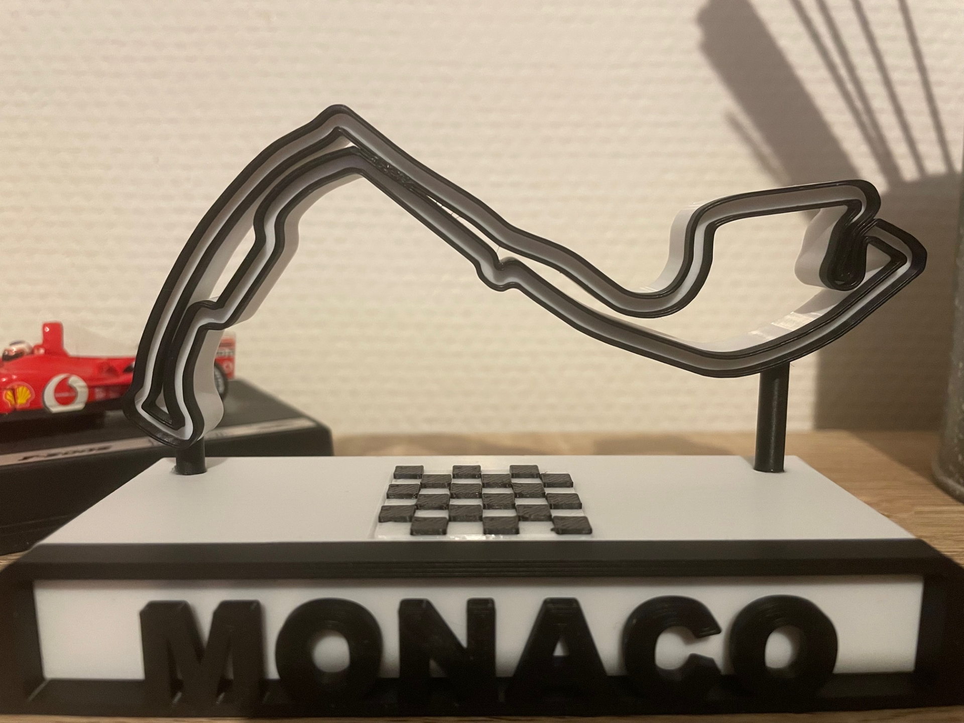 Monaco Circuit Decoration with NFC/Web Page