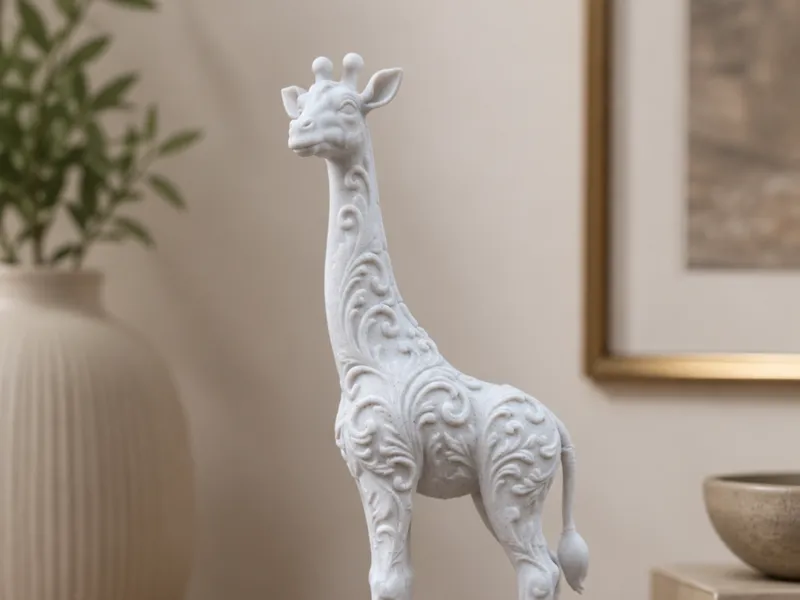 Decorative giraffe