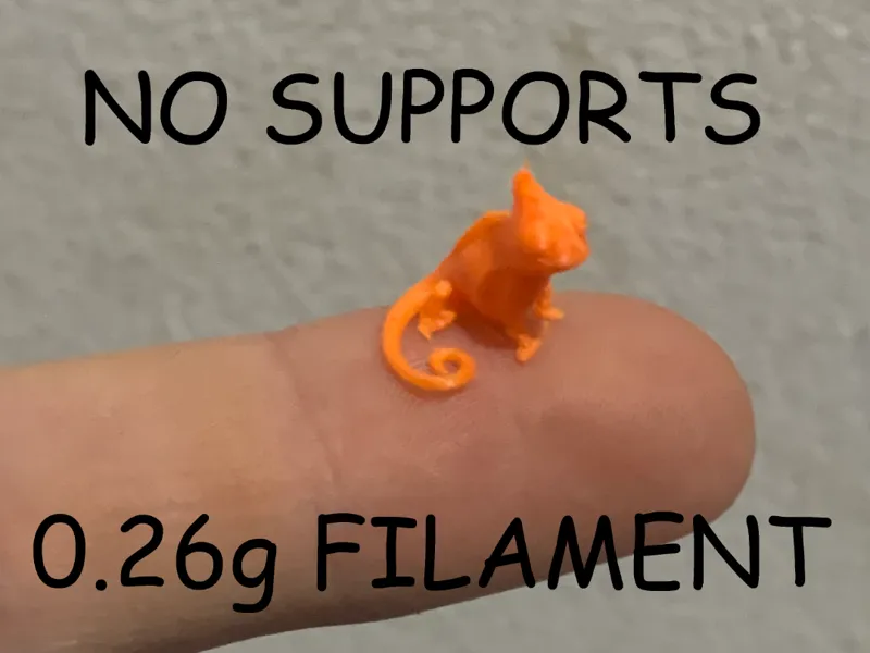 Mini Chameleon Buddy, Fast Print!