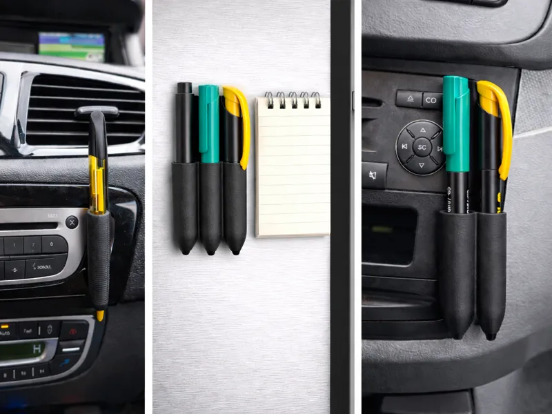 Pen holder (magnetic / Double-sided tape) 1-3 pens