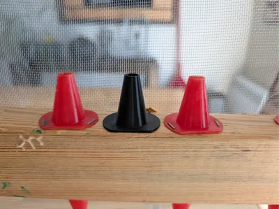 Escape board cone