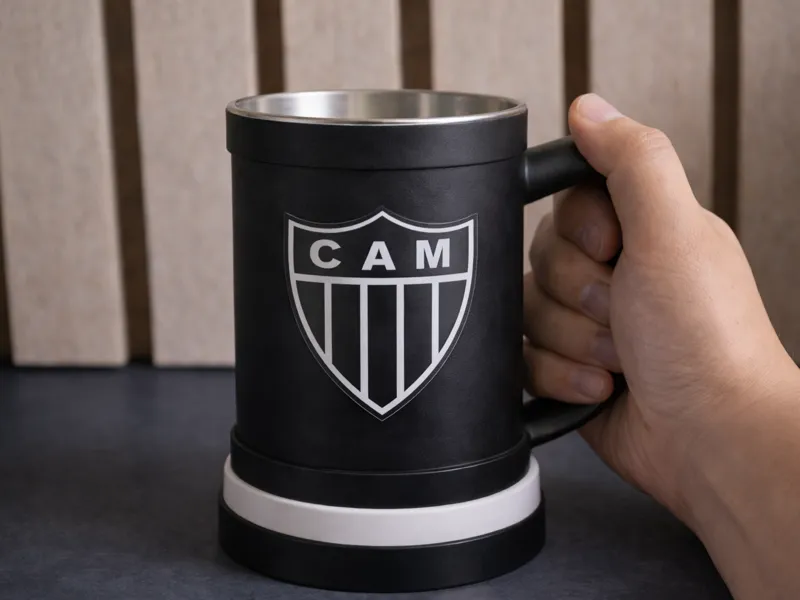 TAZA CHOPP CERVECERO 500 ML CLUBE ATLETICO MINEIRO