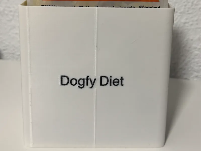 Caja Dogfy Diet para nevera