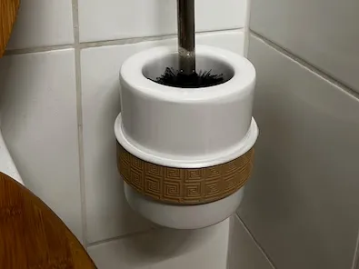 Antique toiletbrush holder