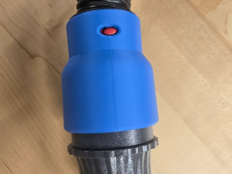 Hose Adapter, Bosch hose to standard shop vac hose