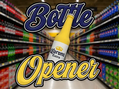 Bottle Opener Magnet | Corona 