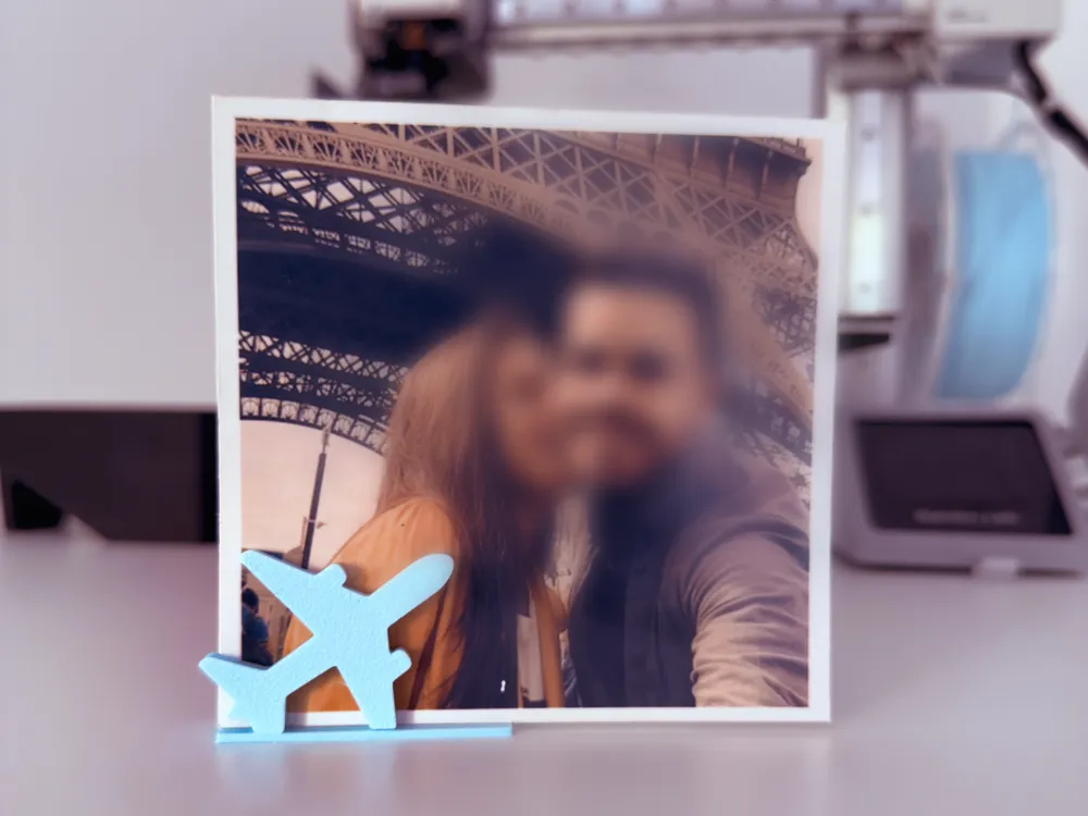 Porta-Retrato de Viagem Aviador