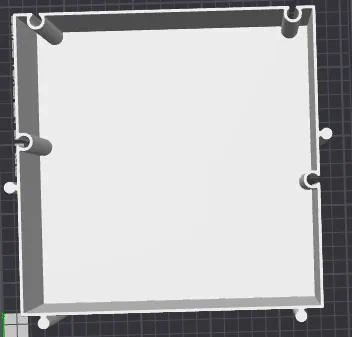 Miniatura 2 do modelo 3D 拼图壁柜 墙柜 收纳盒 笔筒 手办展示 模块化 无限拓展