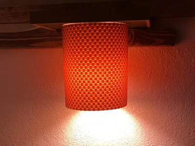 Waved Lampshade E27