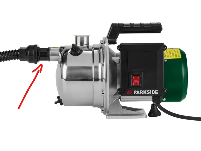 PARKSIDE pompe jardin entrée raccord 40mm->32mm