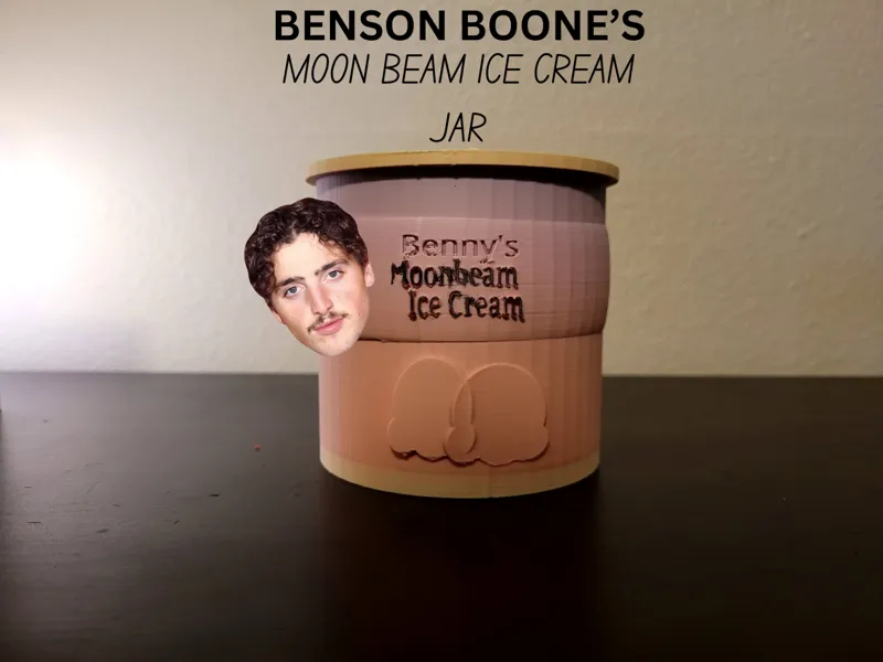 Moonbeam Ice Cream Jar - Benson Boone