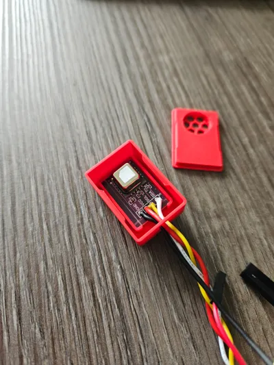 D1 Mini case with screen and optional sensor - Free 3D Print Model ...