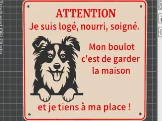 attention chien