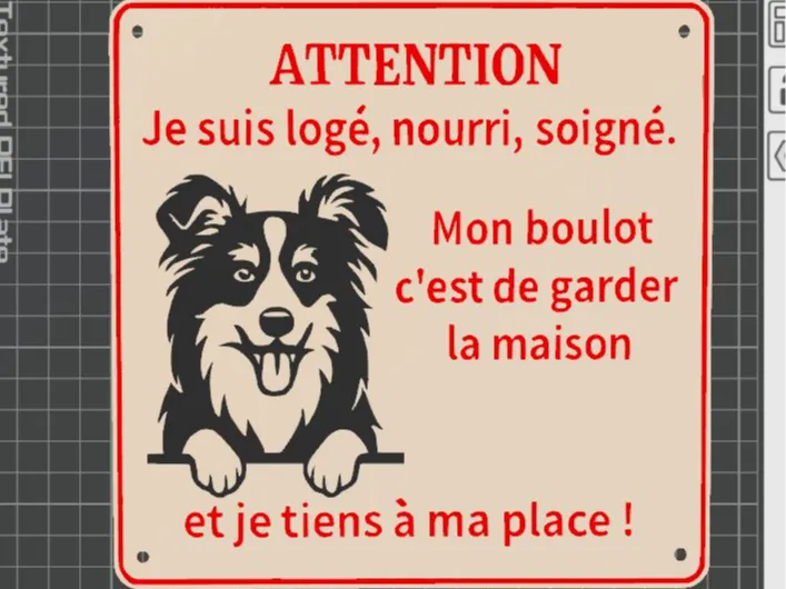 attention chien
