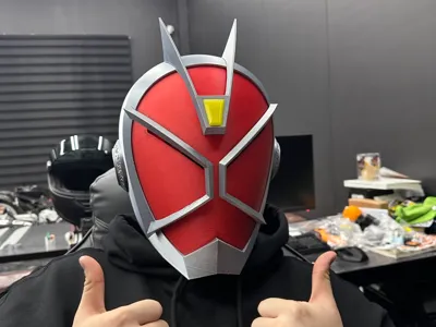 kamen rider 3d print model download - MakerWorld