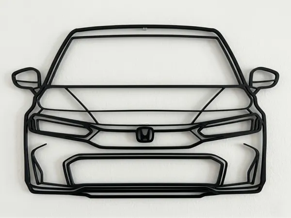 Décoration murale Honda Civic FE