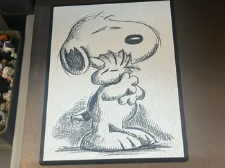 Hueforge Snoopy & Woodstock