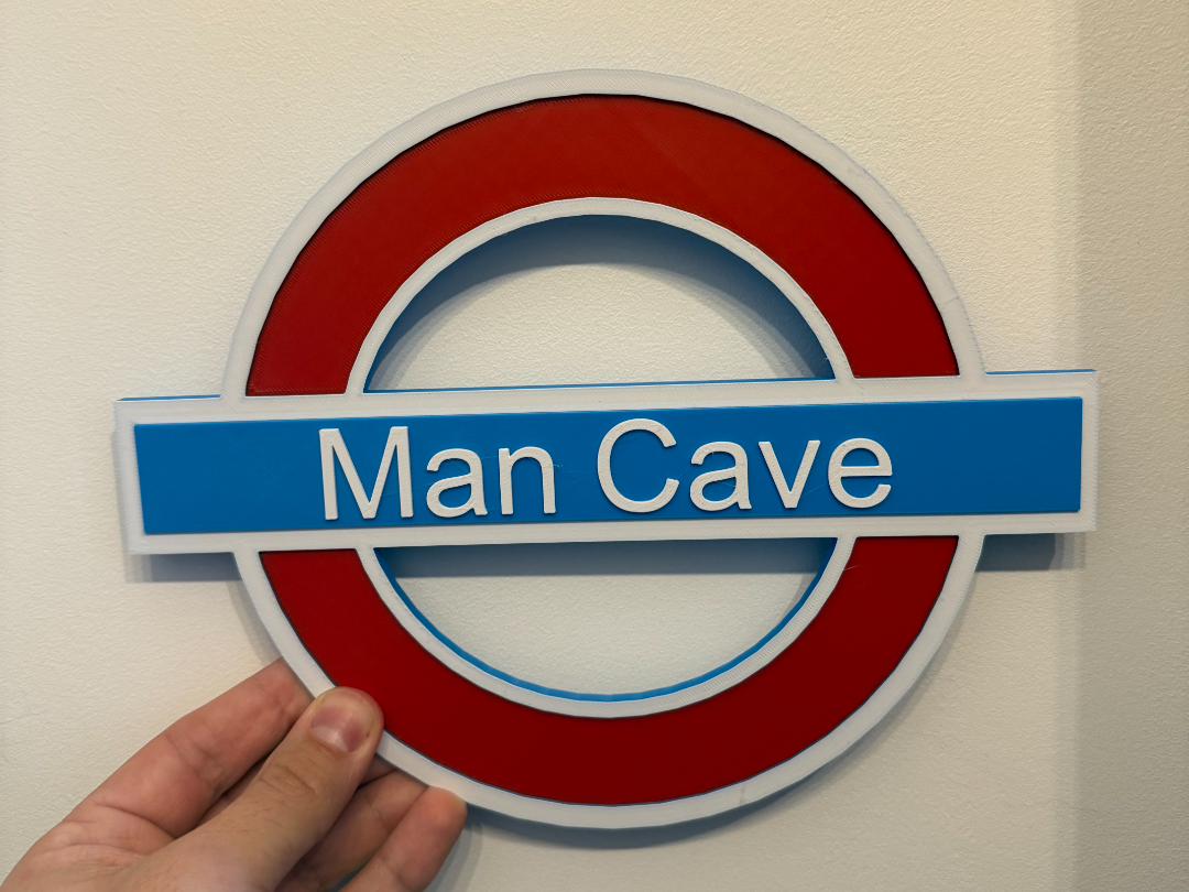 Railway - London - Underground customisable sign 