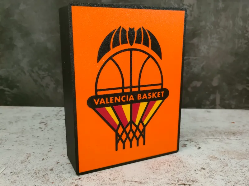 Caja de Luz LED a pilas del Valencia Basket ACB