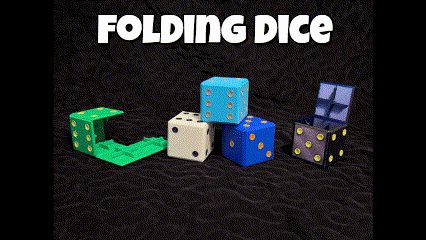 Folding Dice