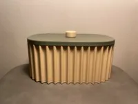 Boîte striée avec couvercle pour rangement — photo 2